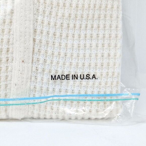 Vintage Coldmaster Made in USA Thermal Waffle Bottoms Underwear Pants - Men's XL - Picture 4 of 6